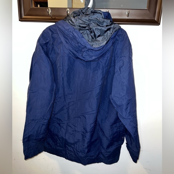 LL Bean Men’s Dark Blue Jacket Size Large Tall - Picture 5 of 7